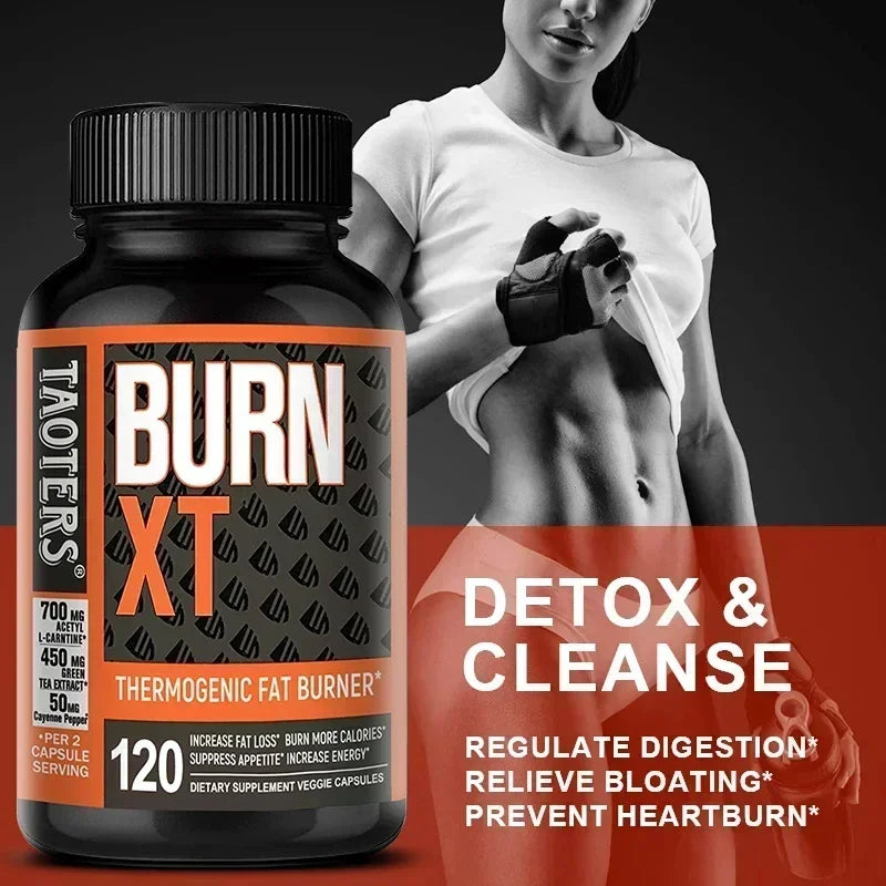 ThermoClean 5-in-1 Unisex Thermogenic Fat Burner – Metabolism Booster, Digestive Detox, Clean Energy & Immune Defense