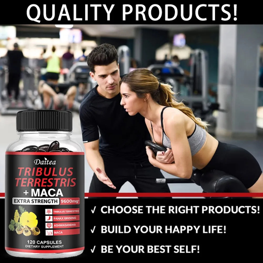 Premium Tribulus Terrestris Maca With Ashwagndha Panax Ginseng | Premium Care