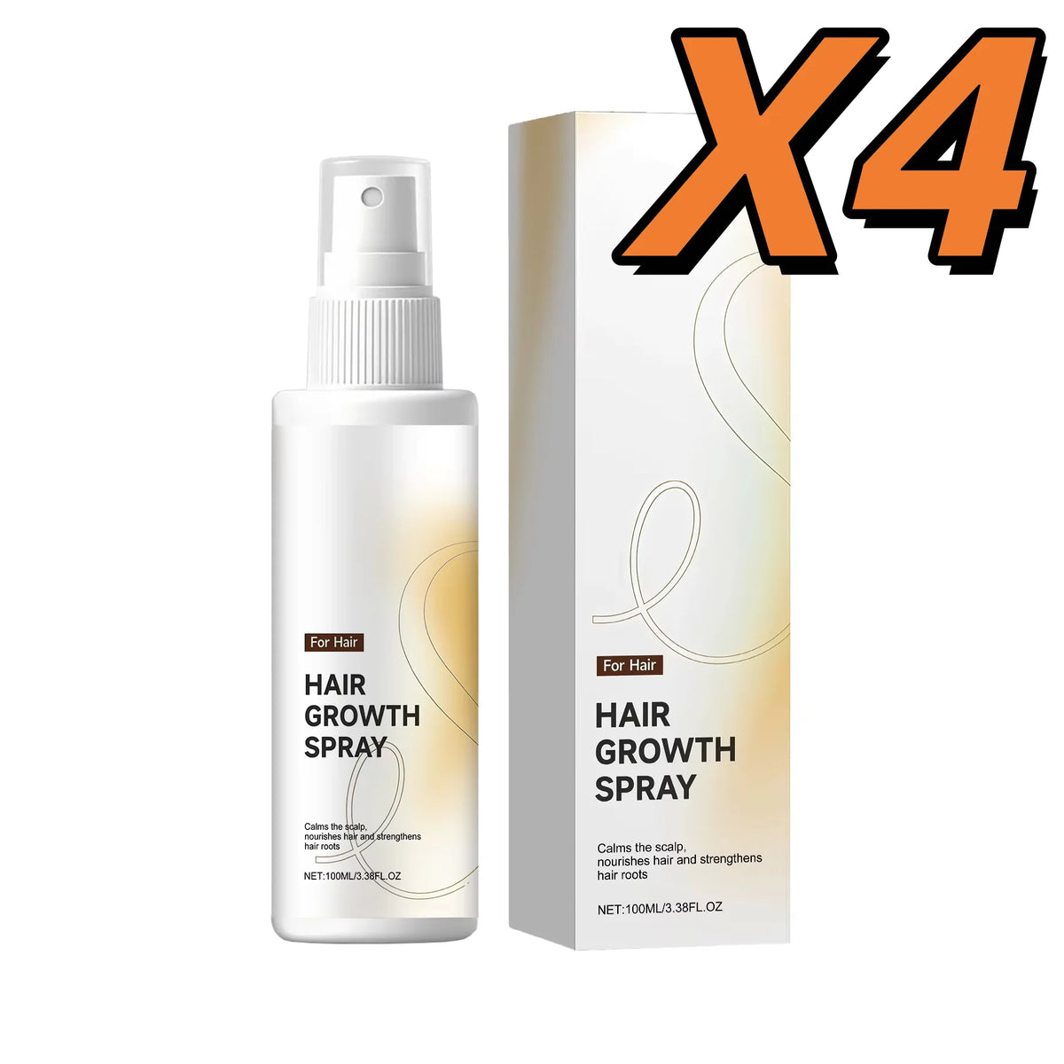 Hair Growth Spray Nourish Moisturize Scalp Plump Strengthen | Premium Care