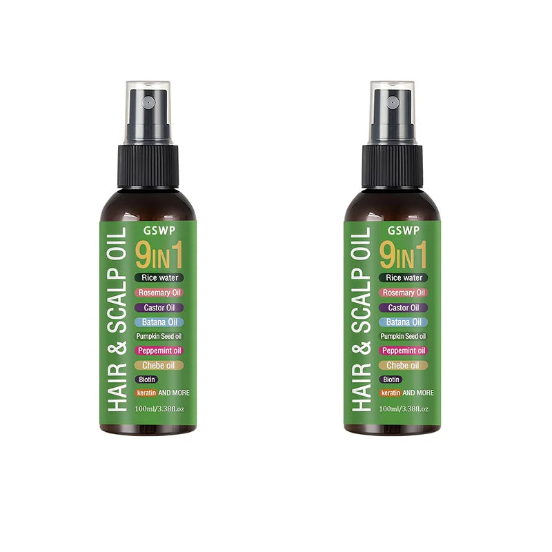 Gswp 9 In 1 Hair Oil Tames Dryness | Premium Care