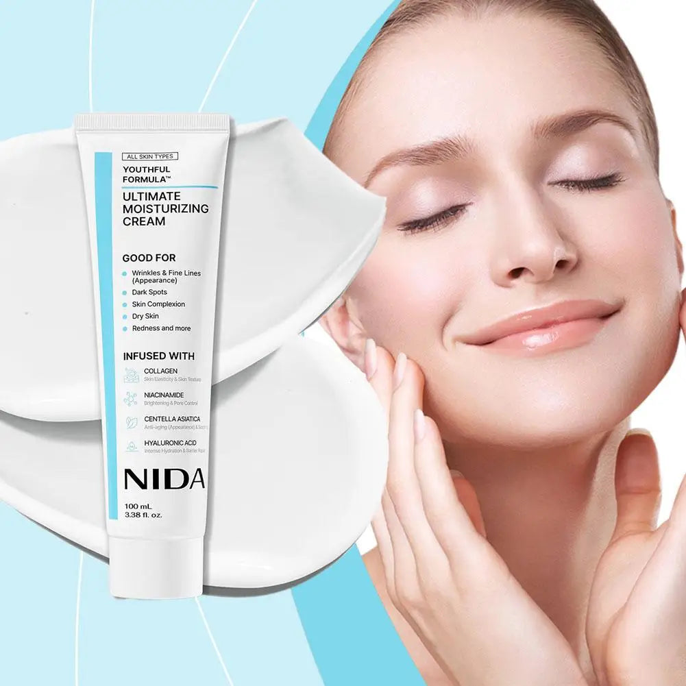 Nida Ultimate Moisturizing Cream Anti Aging Repairing Calming | Premium Care
