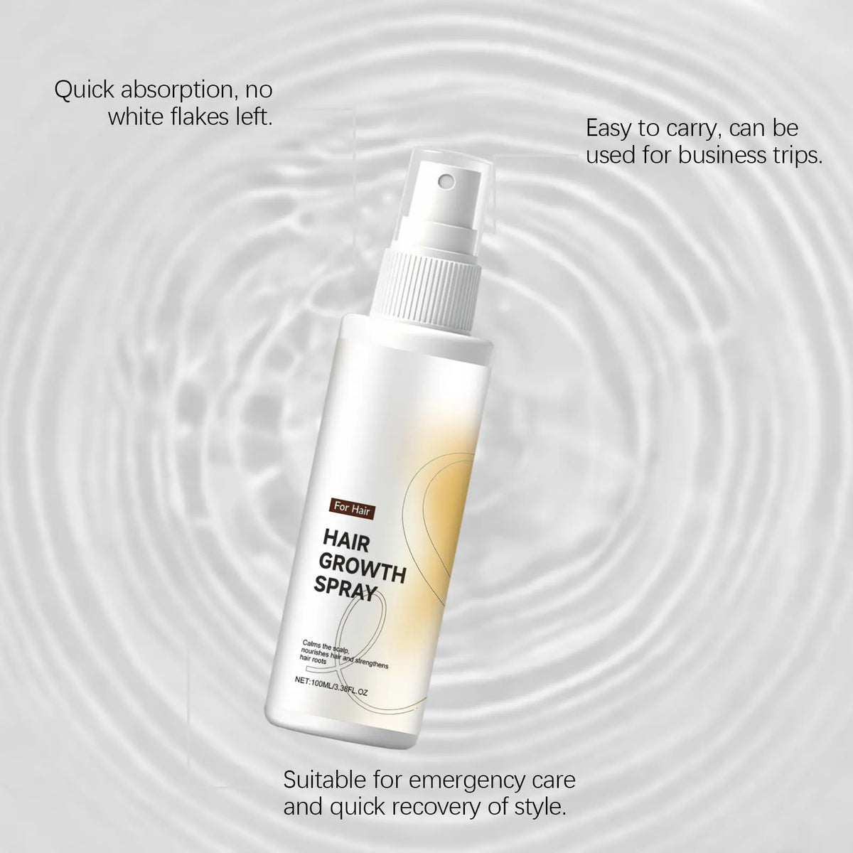 Hair Growth Spray Nourish Moisturize Scalp Plump Strengthen | Premium Care