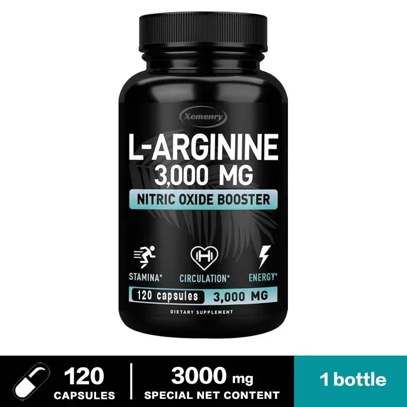 Pro-Endurance L-Arginine Complex – Vascular Blood Flow, Muscle Strength & Exercise Energy