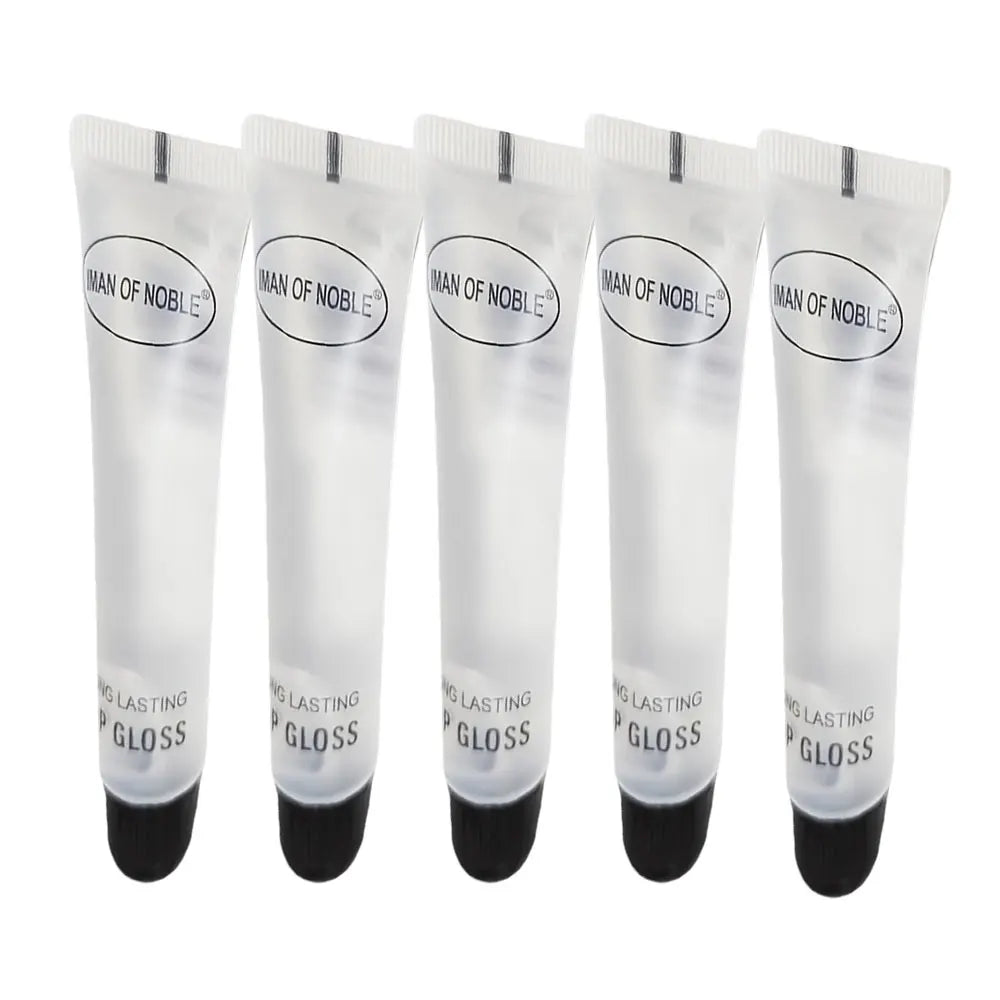5pcs Glossy Finish Lip Gloss Moisturizing Cream For | Premium Care