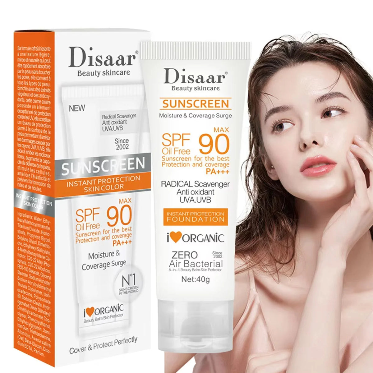 Facial Body Sunscreen Waterproof Spf 90 Uv Sun | Premium Care