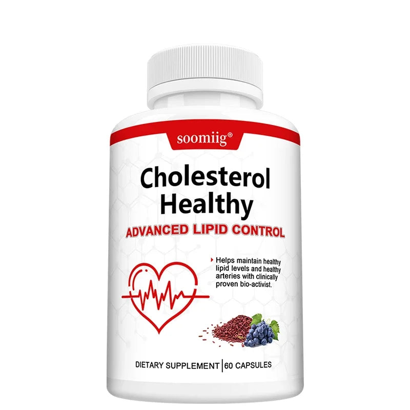 Cholesterol Health Supplement – Plant Phytosterols, Red Yeast Rice & CoQ10 for Heart & Lipid Wellness