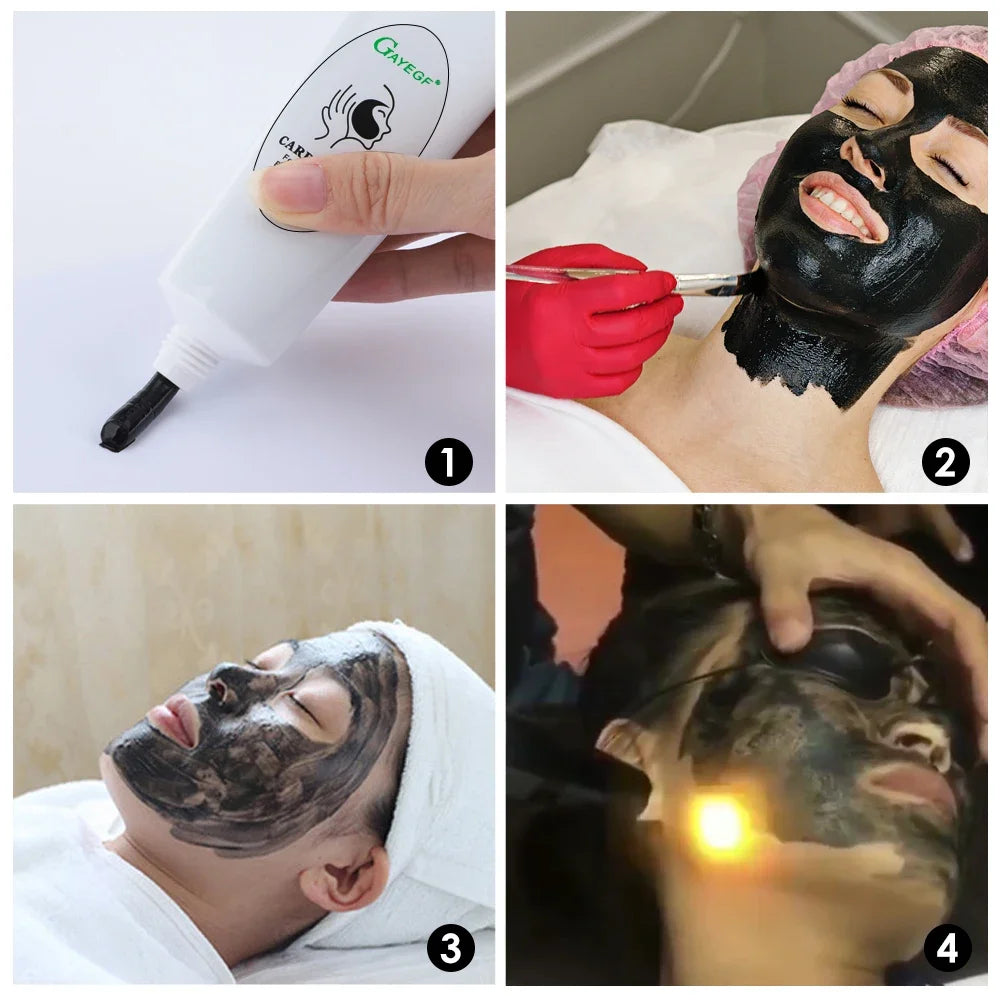 Carbon Gel Black Face Cream Mask Facial Deep | Premium Care