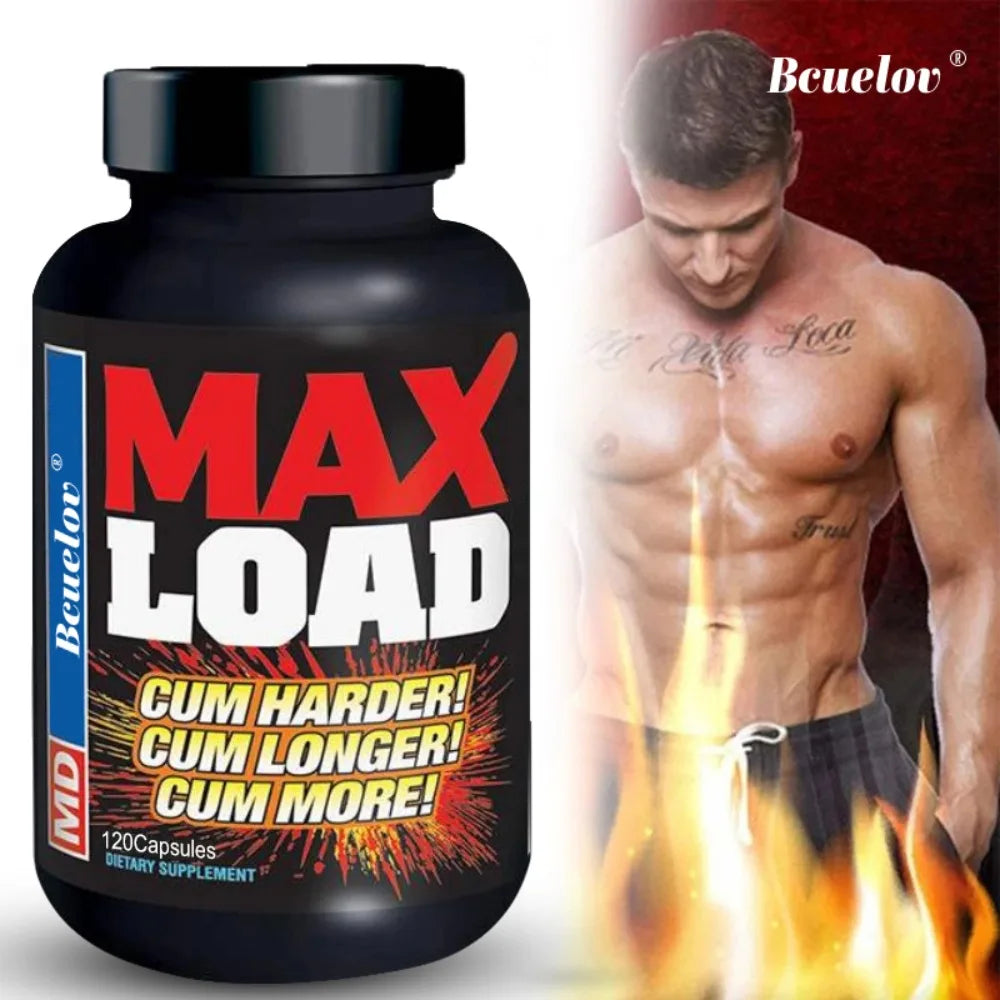 Men's Health & Energy Supplement – Natural Performance Booster for Stamina, Muscle Mass & Hormone Balance