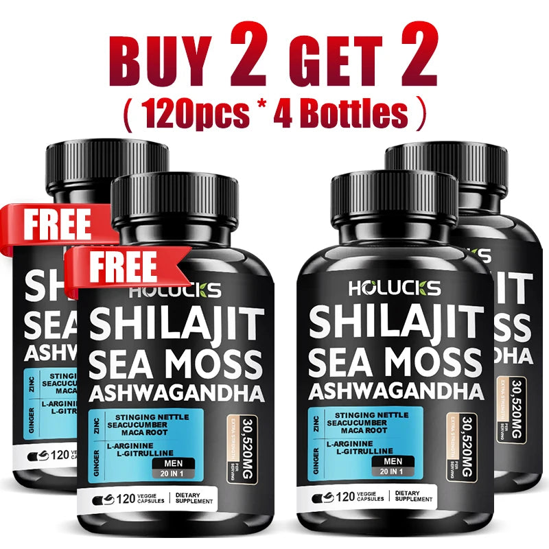 Buy 1 Get 1 Free Pure Shilajit Sea | Premium Care