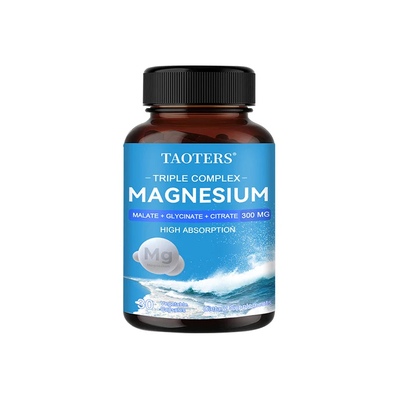 Garmtar Triple Magnesium Complex (Glycinate, Malate & Citrate) - Garmtar Pure Supplements