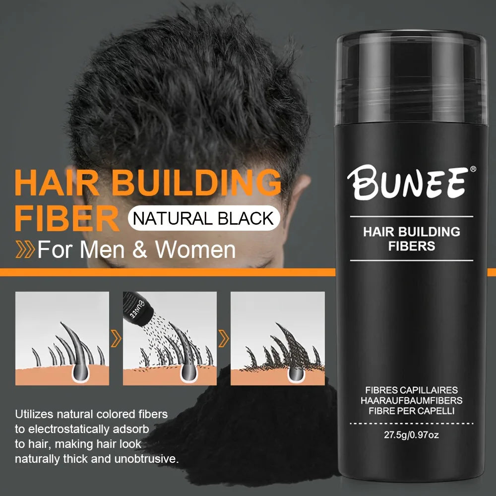 Bunee Hair Fiber 27 5g Mens Natural Hair | Premium Care