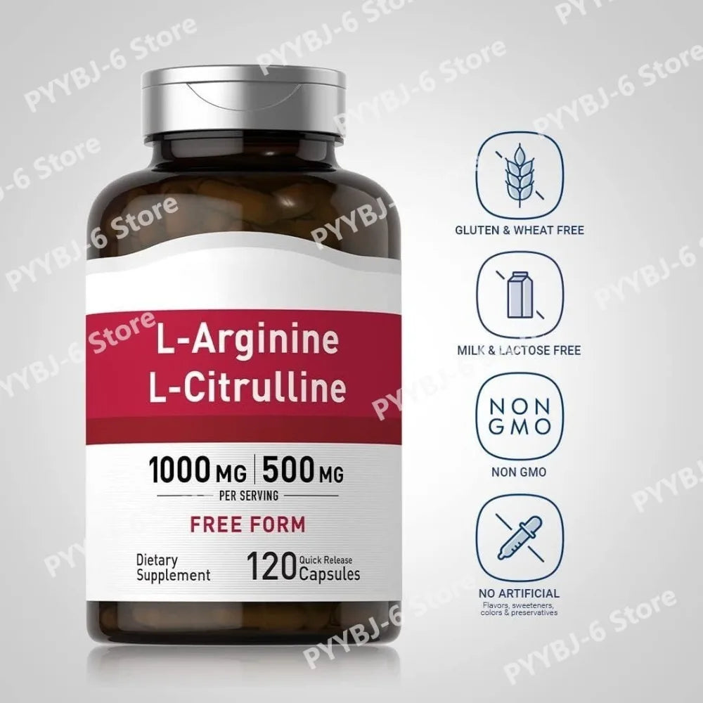 Garmtar L-Arginine + L-Citrulline 1500mg Nitric Oxide Pump - Garmtar Pure Supplements