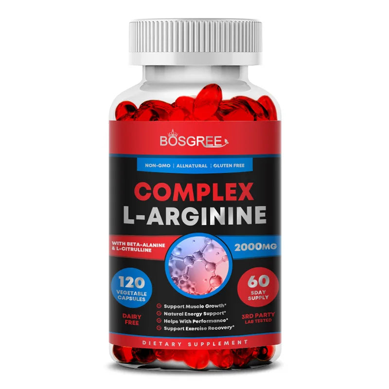 L-Arginine Cardio & Muscle Support Complex – Heart Health, Circulation & Exercise Performance