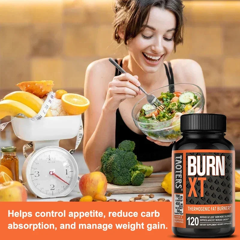 ThermoClean 5-in-1 Unisex Thermogenic Fat Burner – Metabolism Booster, Digestive Detox, Clean Energy & Immune Defense