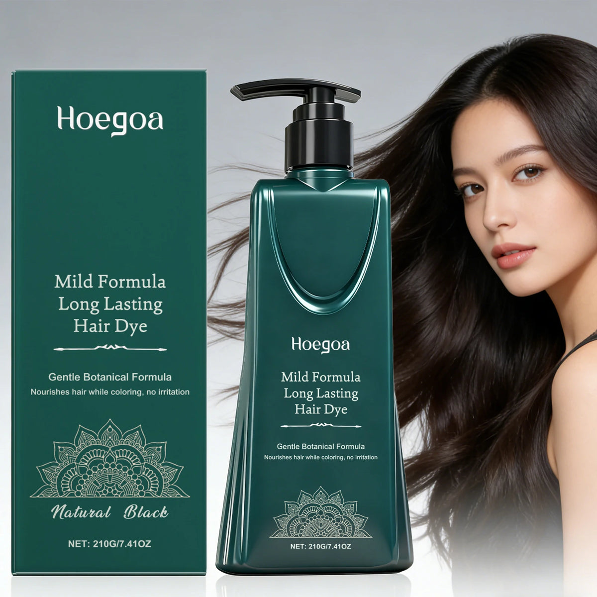 Herbal Hair Darkening Shampoo Hair Coloring Cream For | Premium Care