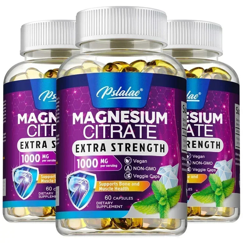 Garmtar Magnesium Citrate 1000mg Digestive & Muscle Matrix - Garmtar Pure Supplements