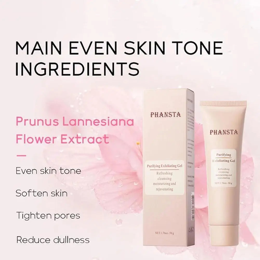 Face Exfoliating Gel Deep Cleansing Pores Remove Dead | Premium Care