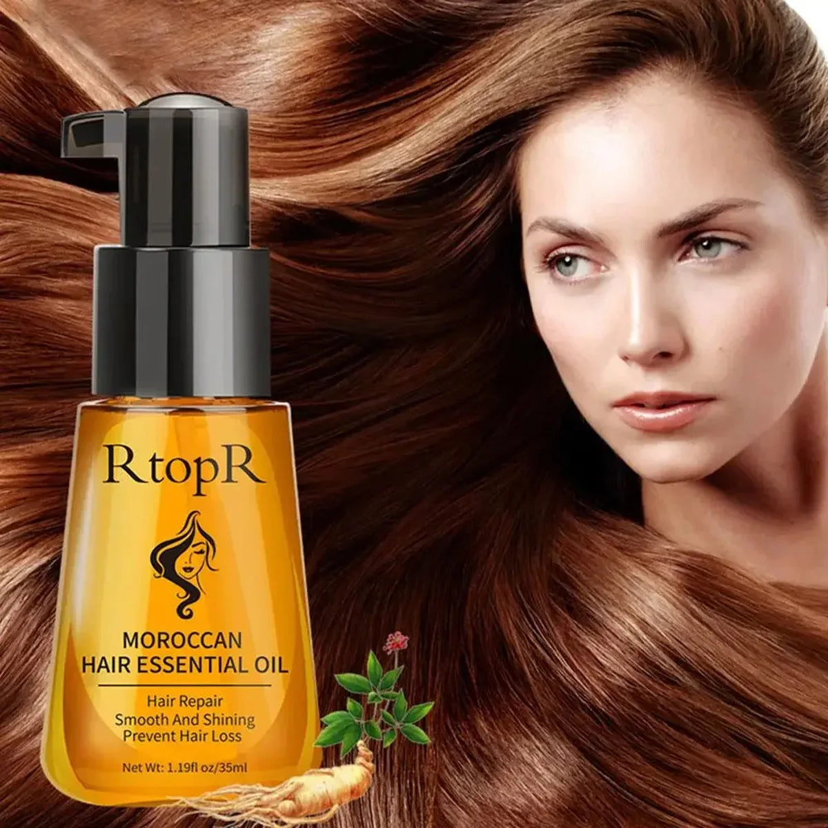 Moroccan Hair Essential Oil Repairing Dry Damaged Serum | Premium Care