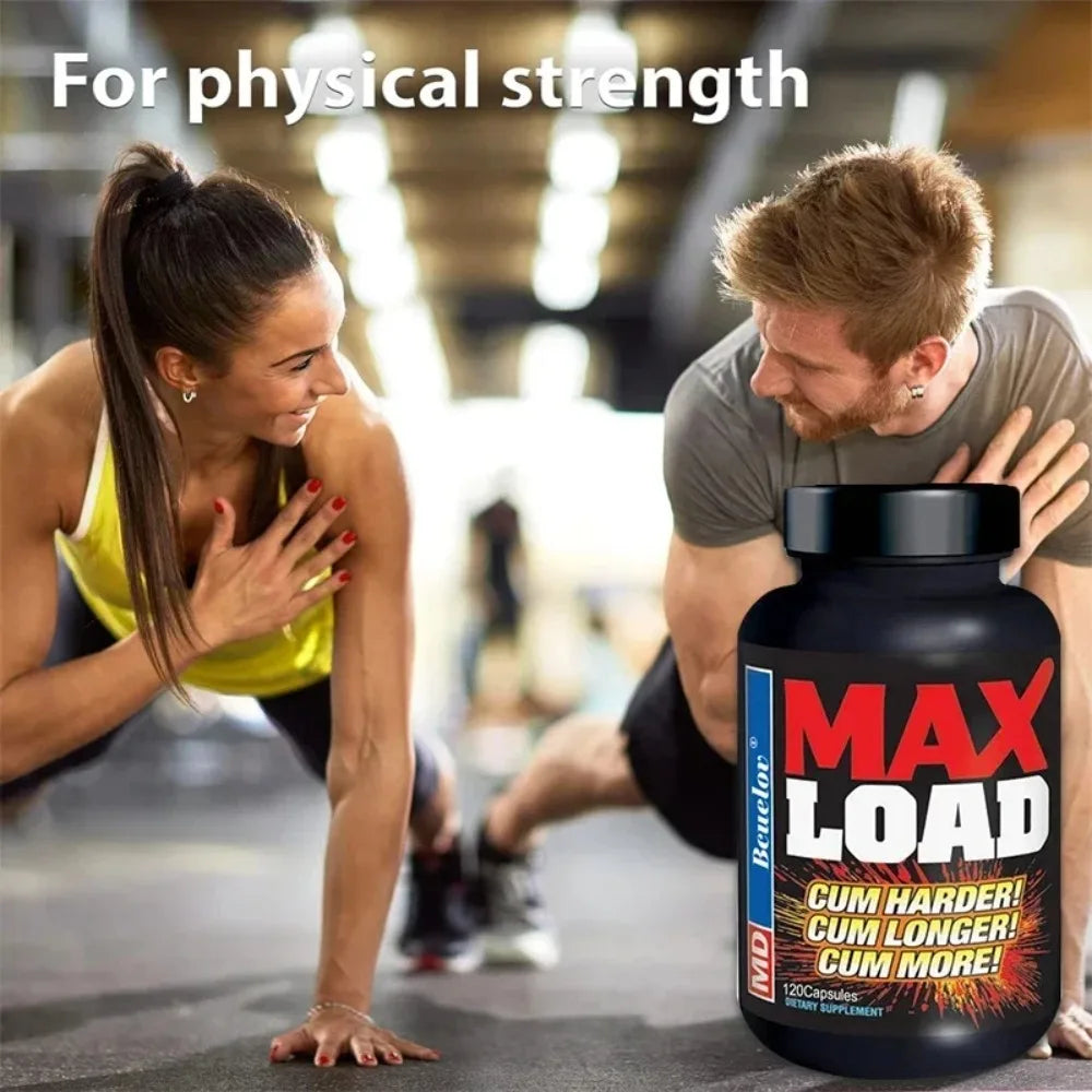 Men's Health & Energy Supplement – Natural Performance Booster for Stamina, Muscle Mass & Hormone Balance
