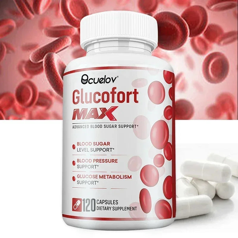 All-natural Blood Sugar Support Supplement Balances Blood Sugar, Blood Pressure, Glucose Metabolism, Non-GMO, Gluten-free