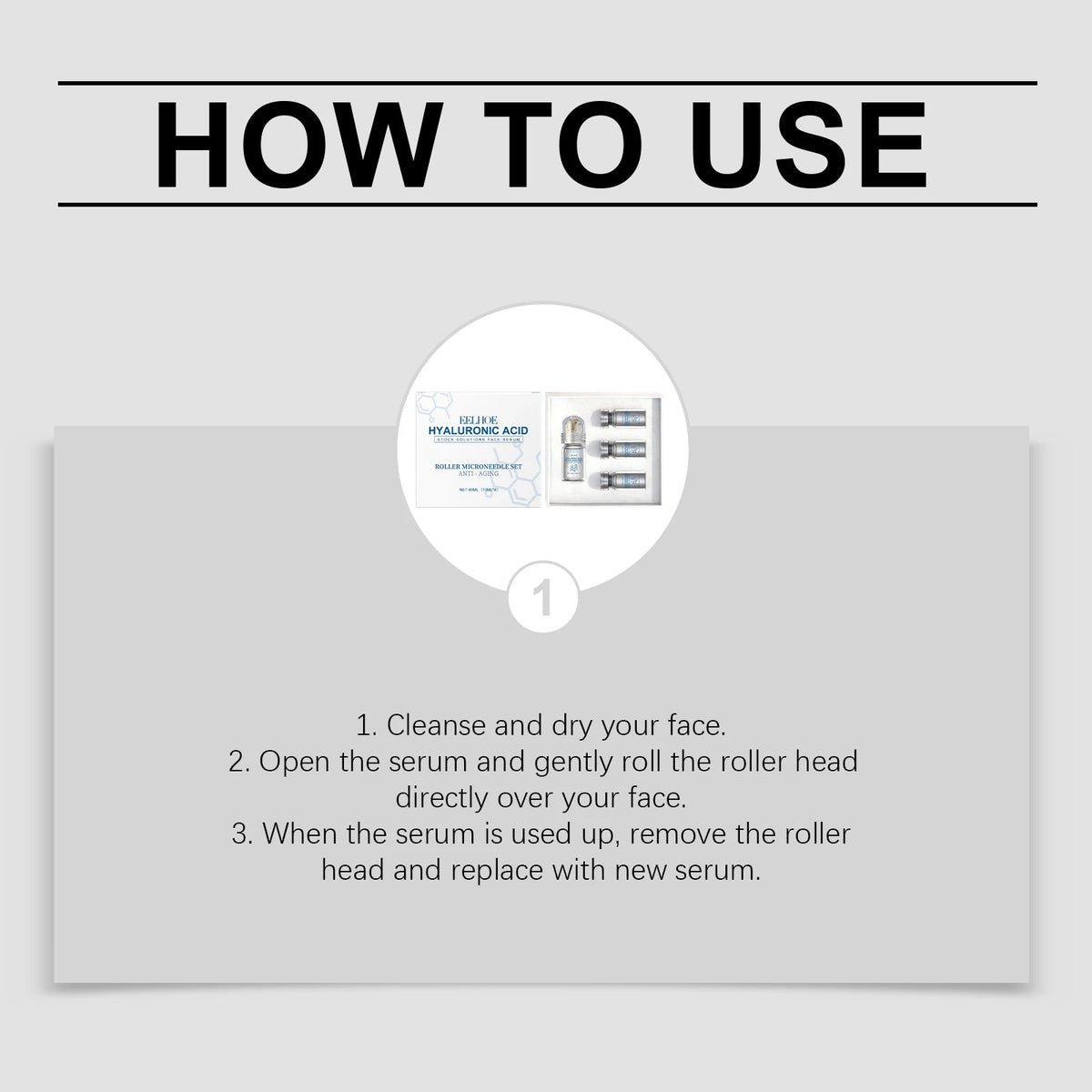 Niacinamide Microneedle Serum Facial Serum Kit 0 25mm | Premium Care