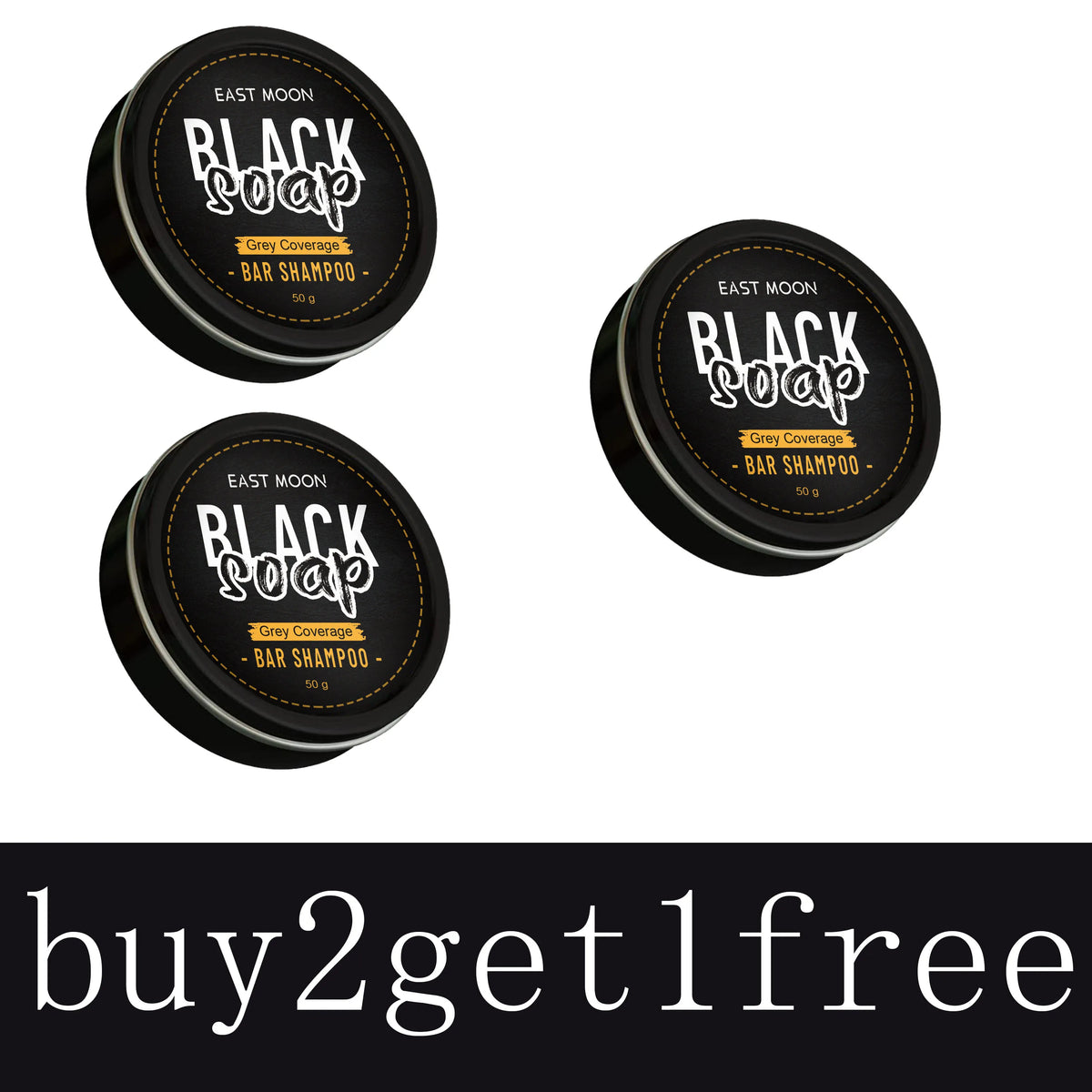 Hair Blackening Shampoo Soap Repairs Gray And Anti | Premium Care
