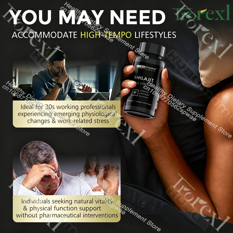 Male Enhancing With Natural Premium Shilajit Mens Supplement | Premium Care