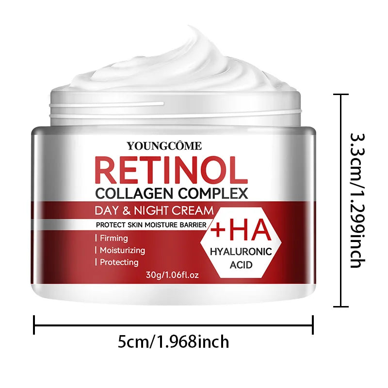 Retinol Collagen Facial Care Moisturizing Cream Deep Hydration | Premium Care