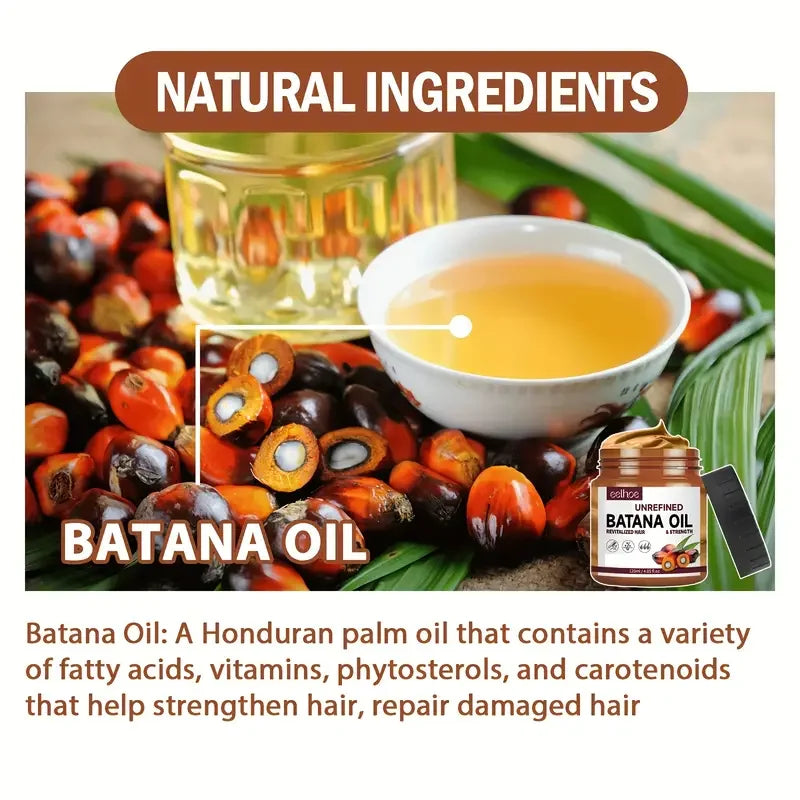 Batana Oil Natural Scalp Nourishing Balm Strengthen Weak | Premium Care