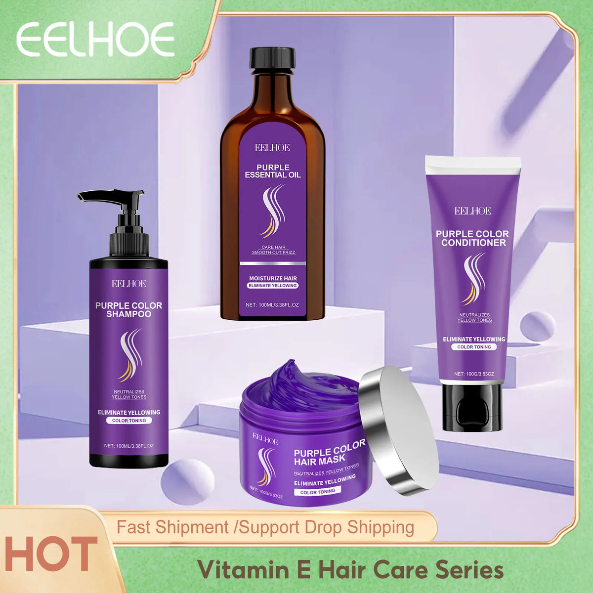 Eelhoe Vitamin E Hair Care Series Dry Damaged | Premium Care