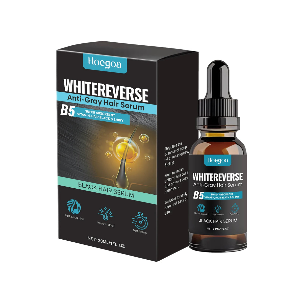 Hair Care Serum Grey Hair Serum White Hairs | Premium Care