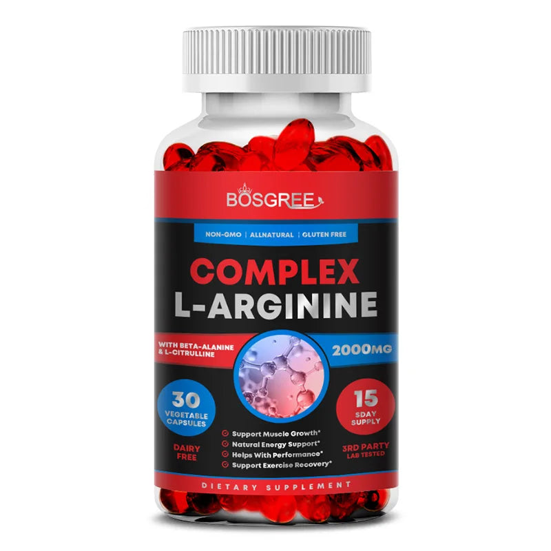 L-Arginine Cardio & Muscle Support Complex – Heart Health, Circulation & Exercise Performance