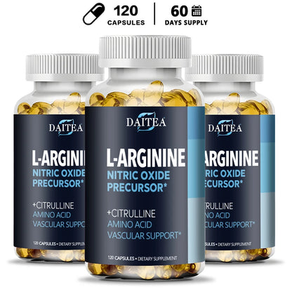 L-Arginine Athletic Fuel Complex – Workout Energy, Muscular Strength & Endurance Support (Non-GMO)