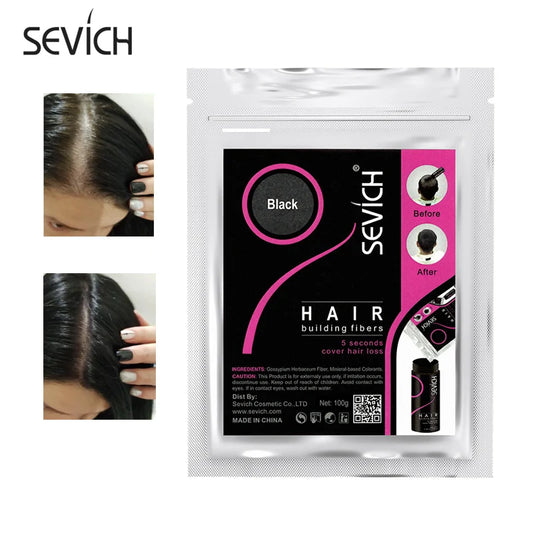 100g Hair Loss Building Hair Fibers Blender Conceal | Premium Care