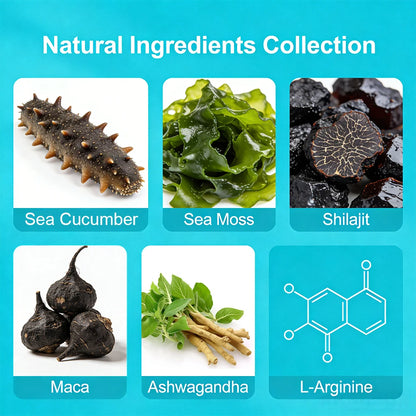 Enhancing Supplement Blend L Arginine Maca Ashwagandha Stamina | Premium Care