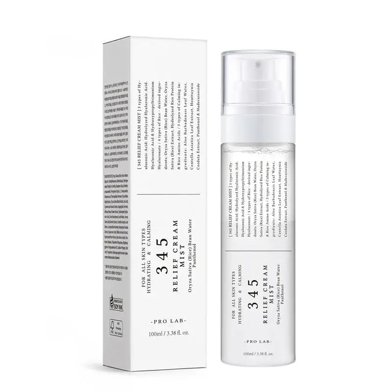 345 Relief & Lifting 3-Piece Skincare System – Multi-Action Serum, Eye Cream & Barrier Face Cream Set