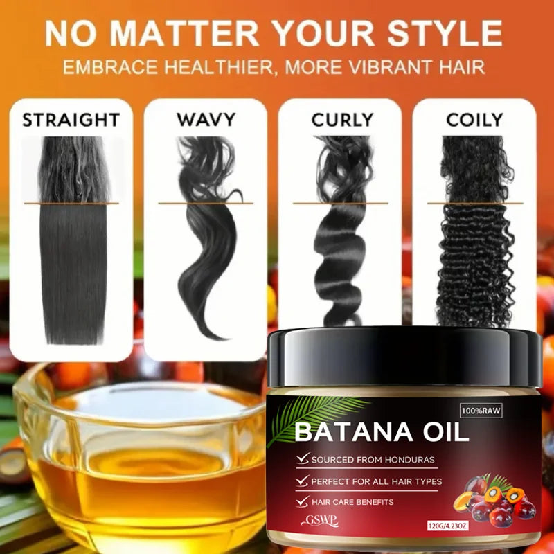 Gswp Natural Honduran Battana Hair Oil 120g Battana | Premium Care
