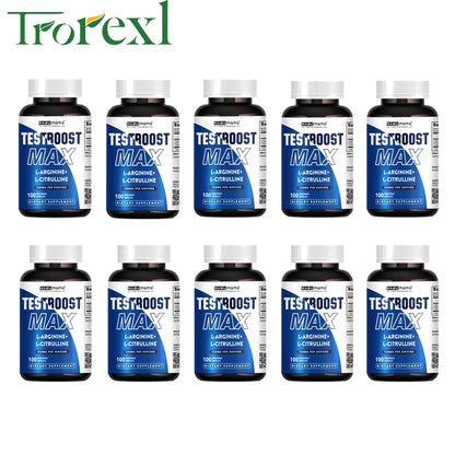 Pure L-Arginine Male Drive & Muscle Matrix – Stamina, Vitality & Lean Muscle Builder (100% Non-GMO)