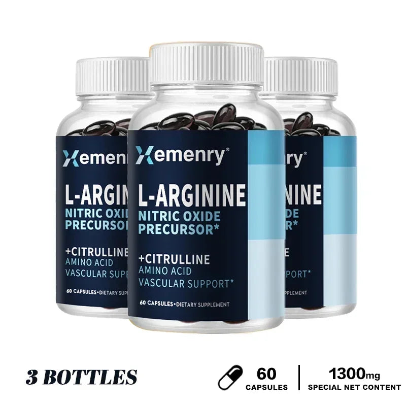 L-Arginine Nitric Oxide Complex – Endurance, Strength & Muscle Growth Formula