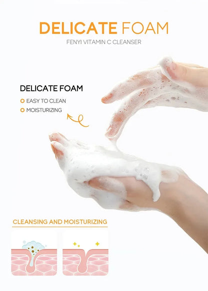 Vitamin C Facial Cleanser Skin Deep Cleansing Moisturizing | Premium Care