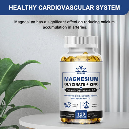 Garmtar Magnesium & Zinc Rest & Muscle Recovery Capsules - Garmtar Pure Supplements