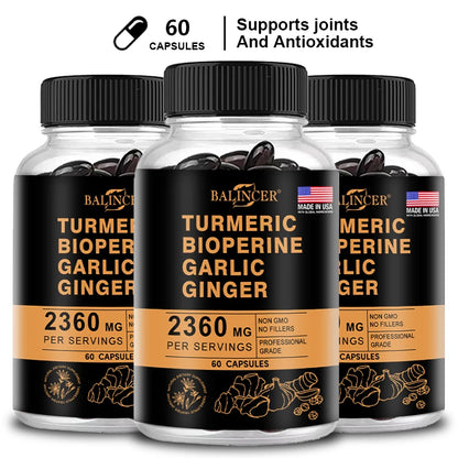 Garmtar Turmeric, Ginger & Black Pepper Joint Matrix - Garmtar Pure Supplements