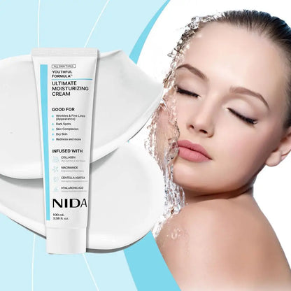 Nida Ultimate Moisturizing Cream Anti Aging Repairing Calming | Premium Care