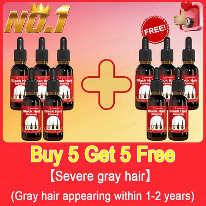 White Hair Turns Black Instantly Regaining Youthful Confidence | Premium Care