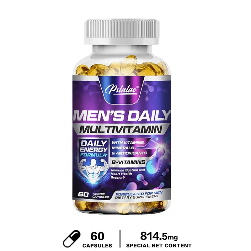Men's High-Performance Daily Multivitamin – Cognitive Brain Health, Stamina & Muscle Support