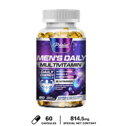 Men's High-Performance Daily Multivitamin – Cognitive Brain Health, Stamina & Muscle Support
