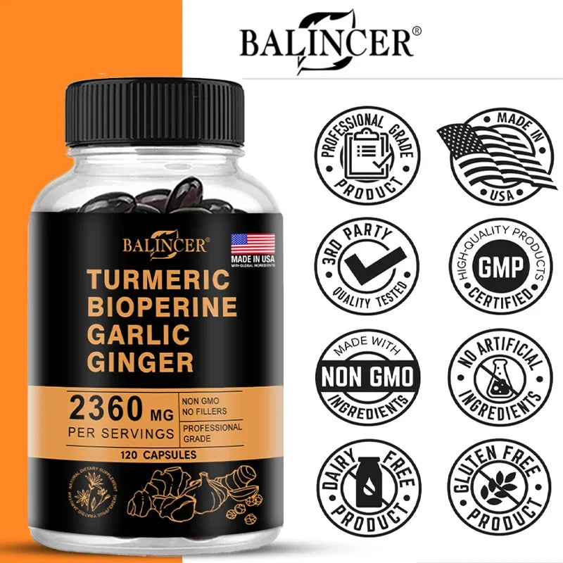 Garmtar Turmeric, Ginger & Black Pepper Joint Matrix - Garmtar Pure Supplements