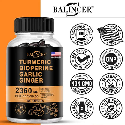 Garmtar Turmeric, Ginger & Black Pepper Joint Matrix - Garmtar Pure Supplements
