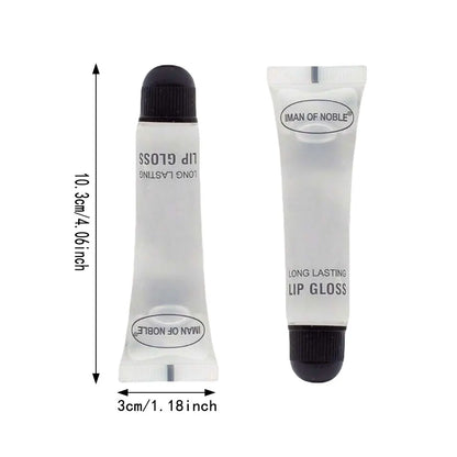 5pcs Glossy Finish Lip Gloss Moisturizing Cream For | Premium Care