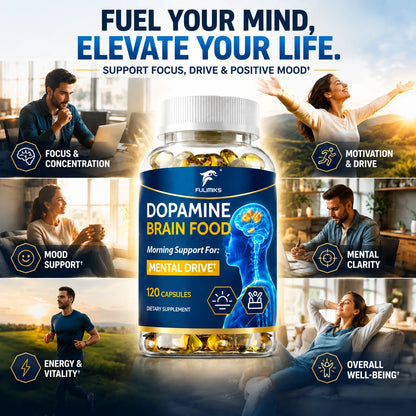 Garmtar Dopamine Brain Food & Nootropic Drive Matrix - Garmtar Pure Supplements